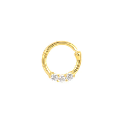 Multible Crystal Hoop Earrings for Women 2021 925 Sterling Silver Ear Nose Jewelry Earrings Heart Round joyas de plata 925