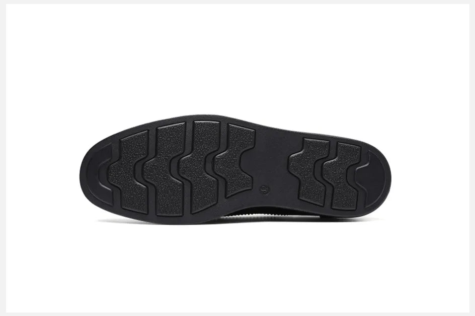Sapatos Sociais Masculinos de Couro Genuíno Sapatos Casuais Confortáveis Masculinos Sapatos de Trabalho de Escritório Elegantes com Cadarço Masculinos