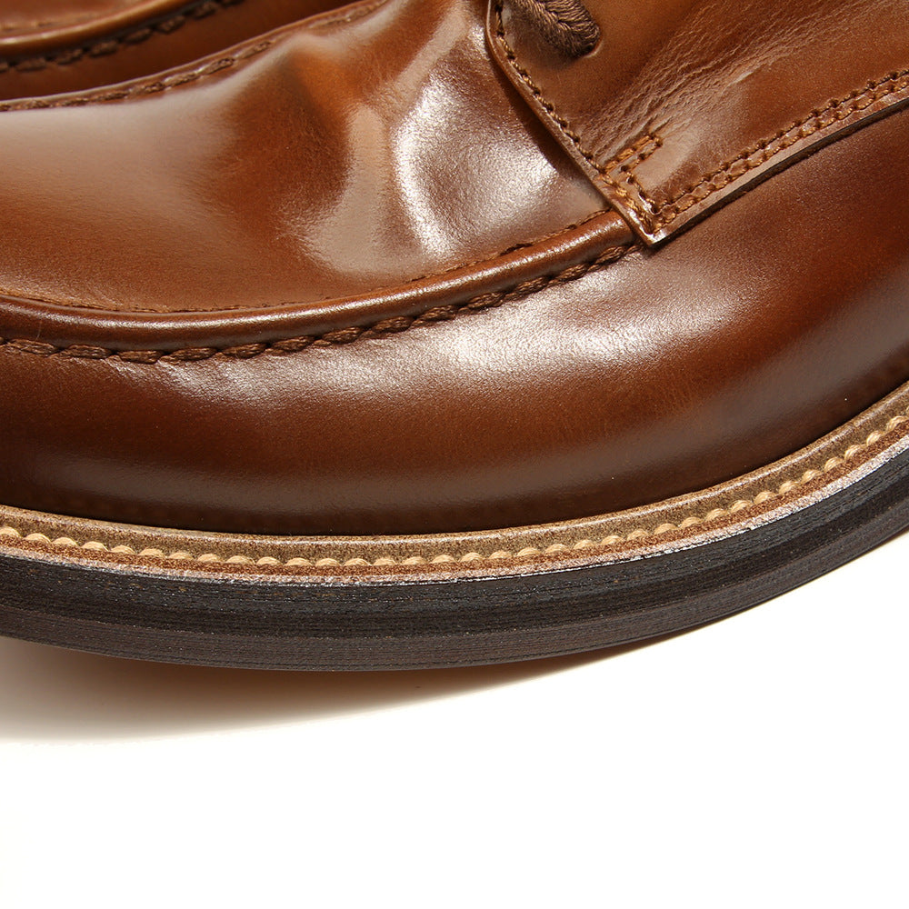 Business Men leather shoes Cow leather Men dress shoes handmade Men formal dress High quality Retro Oxford Shoes wear-resistant