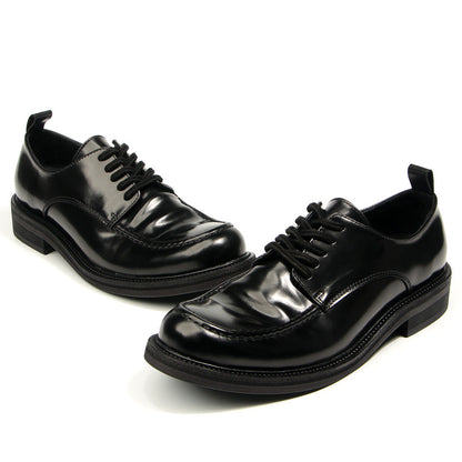 Business Men leather shoes Cow leather Men dress shoes handmade Men formal dress High quality Retro Oxford Shoes wear-resistant