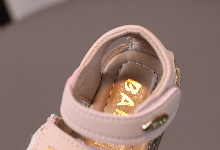 Platform Sandals Retro Children's Shoes Fashion Flroal Sandals for Baby Girl Beach Shoes Beautiful School Kids Shoe Girls H06019