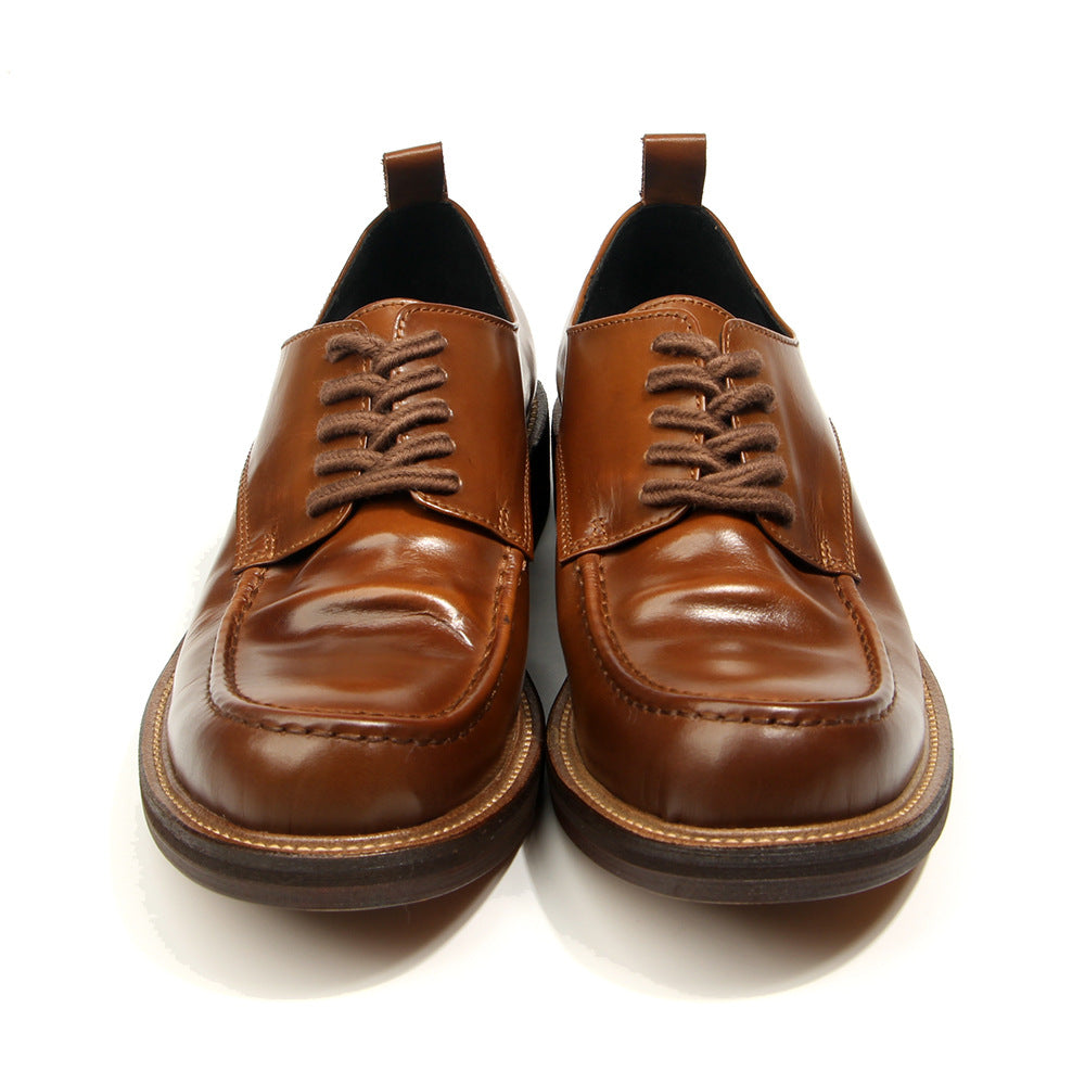 Business Men leather shoes Cow leather Men dress shoes handmade Men formal dress High quality Retro Oxford Shoes wear-resistant