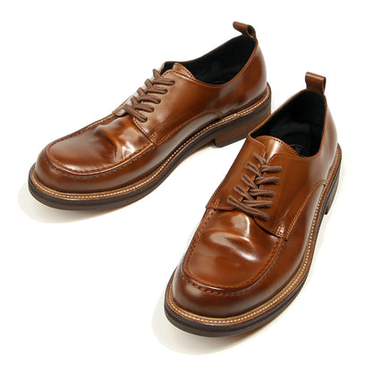 Business Men leather shoes Cow leather Men dress shoes handmade Men formal dress High quality Retro Oxford Shoes wear-resistant