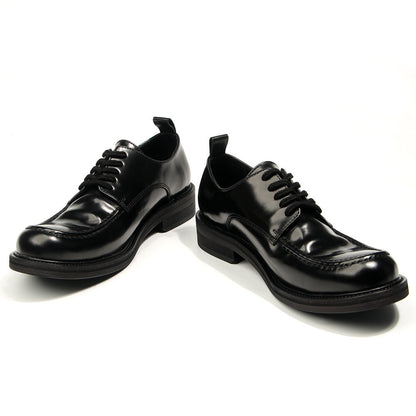 Business Men leather shoes Cow leather Men dress shoes handmade Men formal dress High quality Retro Oxford Shoes wear-resistant