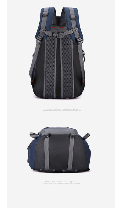 New Men Backpack Nylon Waterproof Casual Outdoor Travel Backpack Ladies Hiking Camping Mountaineering Bag Youth Sports Bags
