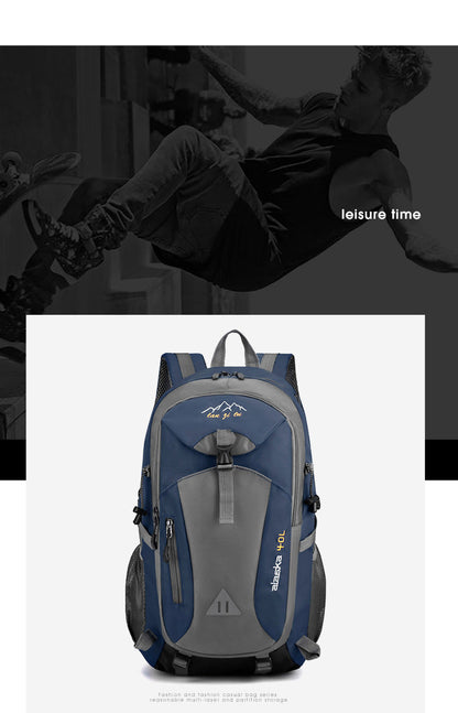 New Men Backpack Nylon Waterproof Casual Outdoor Travel Backpack Ladies Hiking Camping Mountaineering Bag Youth Sports Bags