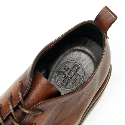 Genuine leather Men's formal shoes Retro Man Leather shoes Luxury Quality Wedding Social Shoes Male Business Shoes Handmade 2026