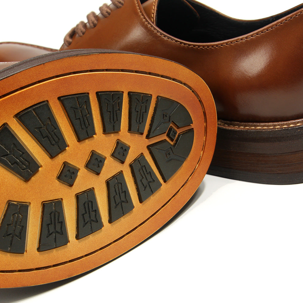 Business Men leather shoes Cow leather Men dress shoes handmade Men formal dress High quality Retro Oxford Shoes wear-resistant