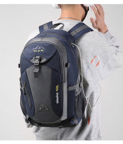 New Men Backpack Nylon Waterproof Casual Outdoor Travel Backpack Ladies Hiking Camping Mountaineering Bag Youth Sports Bags