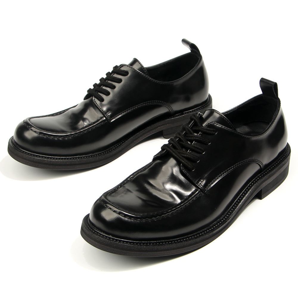 Business Men leather shoes Cow leather Men dress shoes handmade Men formal dress High quality Retro Oxford Shoes wear-resistant