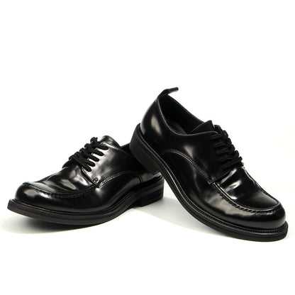 Business Men leather shoes Cow leather Men dress shoes handmade Men formal dress High quality Retro Oxford Shoes wear-resistant