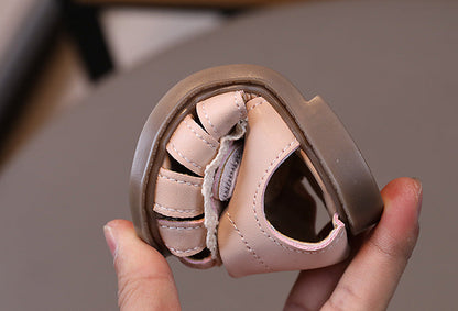 Platform Sandals Retro Children's Shoes Fashion Flroal Sandals for Baby Girl Beach Shoes Beautiful School Kids Shoe Girls H06019