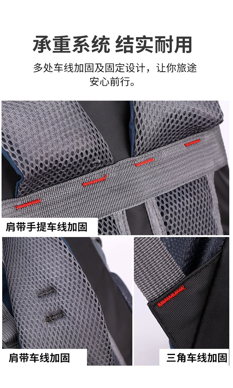New Men Backpack Nylon Waterproof Casual Outdoor Travel Backpack Ladies Hiking Camping Mountaineering Bag Youth Sports Bags