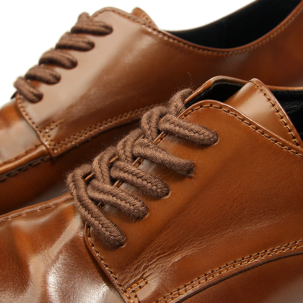 Business Men leather shoes Cow leather Men dress shoes handmade Men formal dress High quality Retro Oxford Shoes wear-resistant