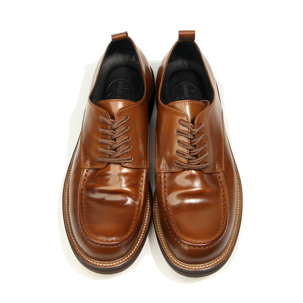 Business Men leather shoes Cow leather Men dress shoes handmade Men formal dress High quality Retro Oxford Shoes wear-resistant