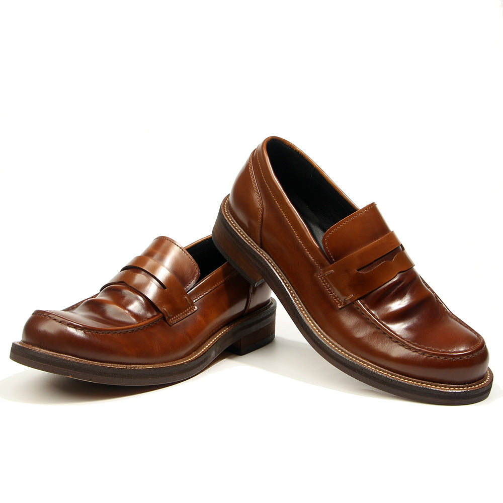 Genuine leather Men's formal shoes Business leather Shoes cowhide handmade Men dress shoes high-end luxury Wedding shoes loafers