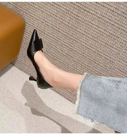 New style comfortable and versatile fairy-style suit light professional fashion with small skirt ladies high heels