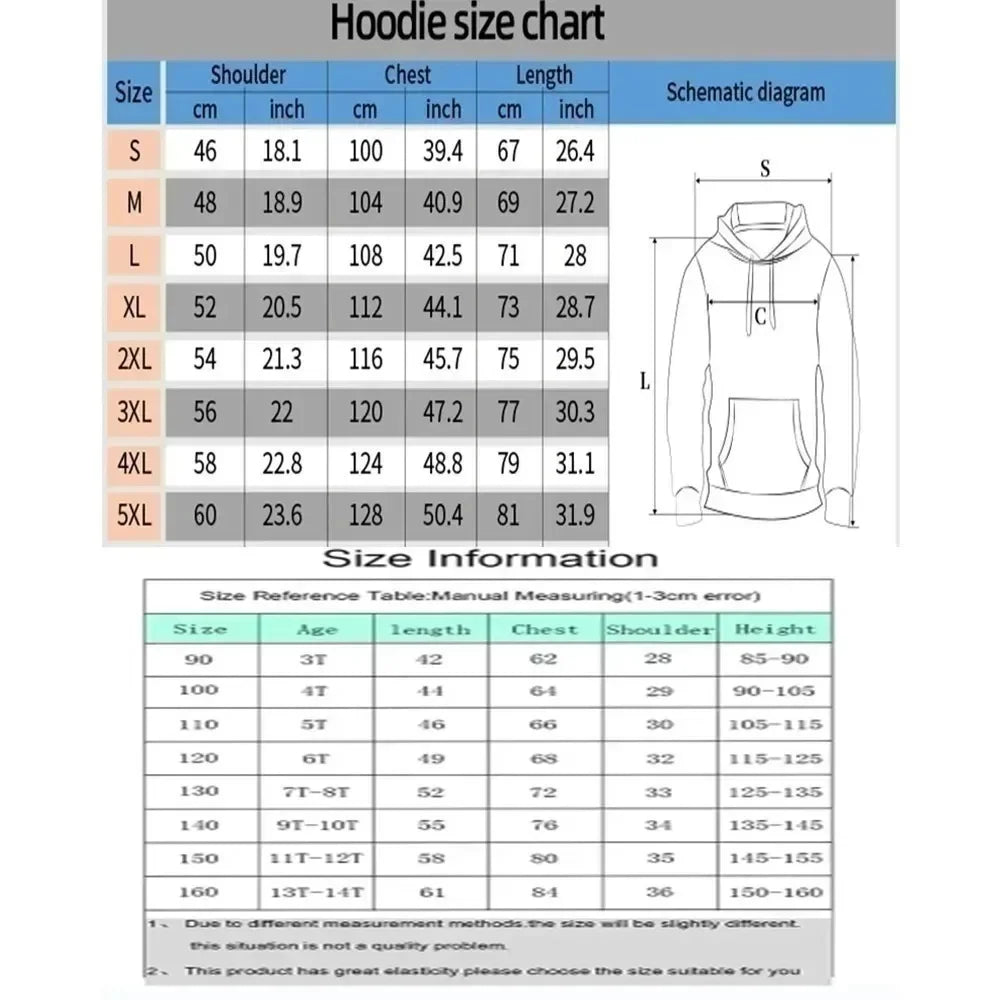 Anime Vegeta Printed Pullover 2025 Autumn/Winter Men's New Loose Casual Harajuku Plus Size Parent-child Top