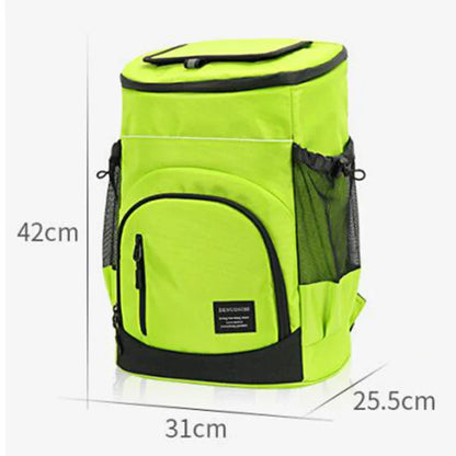 Refrigerator Bags Soft Insulated Cooler Backpack Thermal Isothermal Fridge Travel Outdoor Beach Ice Beer Backpack 30L