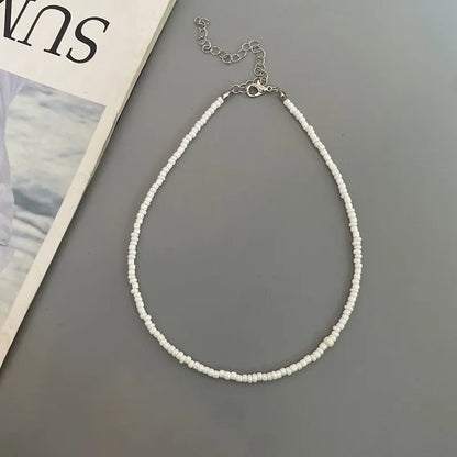 Choker Chain Fashion  Charm Collar Colorful Handmade Colar Collar Necklace Jewelry Femme