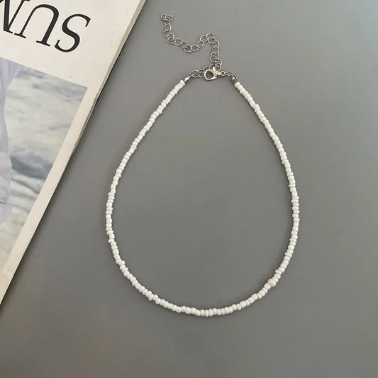 Choker Chain Fashion  Charm Collar Colorful Handmade Colar Collar Necklace Jewelry Femme