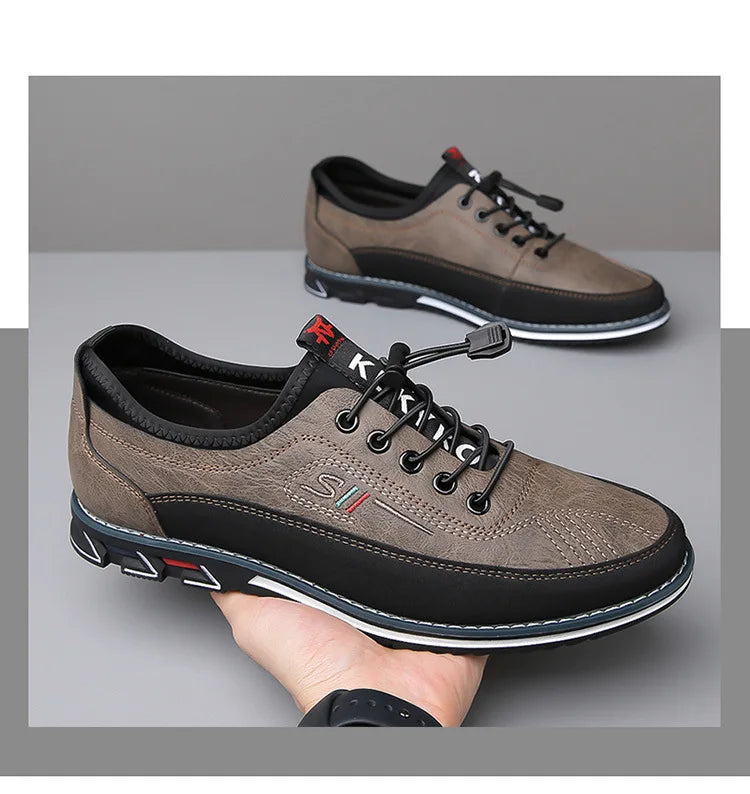 Large Size Men's Casual New Business Casual Board Shoes Non-Slip Comfortable Export Men's Shoes-1981