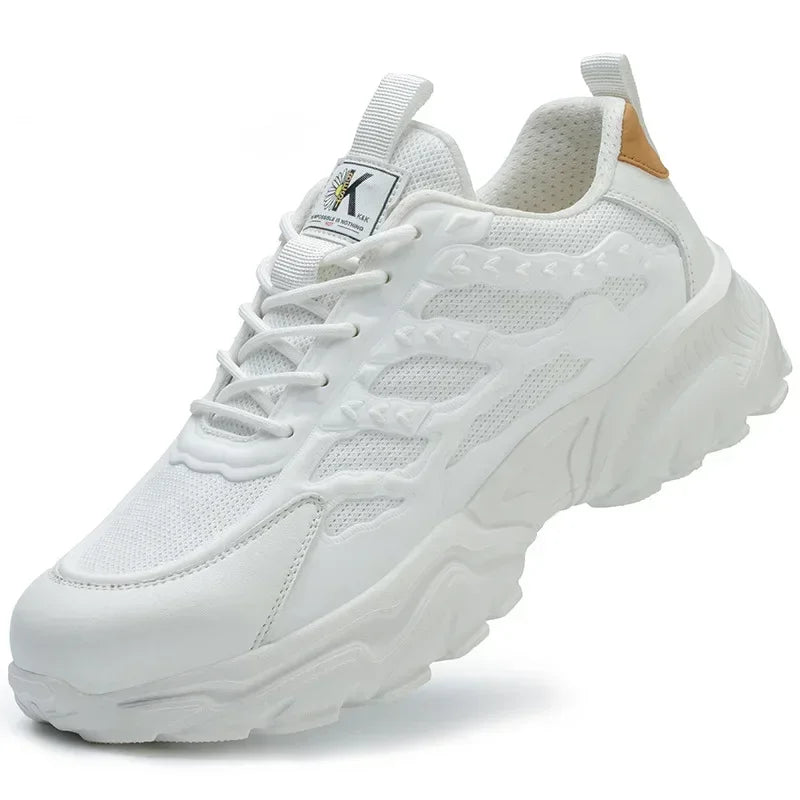 Steel Toe Cap Lightweight and Comfortable Safety Shoes for Men and Women Steel Toe Anti Puncture Comfortable and Safe Work Shoes