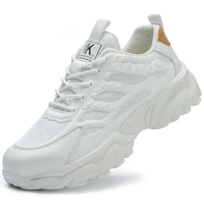 Steel Toe Cap Lightweight and Comfortable Safety Shoes for Men and Women Steel Toe Anti Puncture Comfortable and Safe Work Shoes