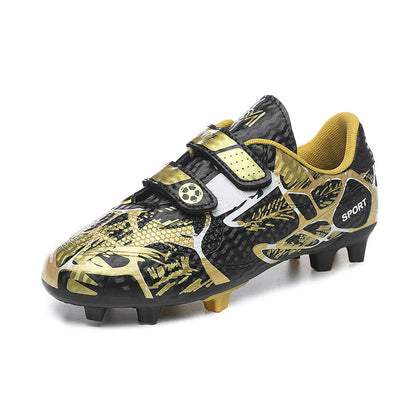 Boys Football Boots New Resistant Casual Kids Soccer Shoes Sneakers Grass Non Slip Training Sports Fast Match Breathable Cleats