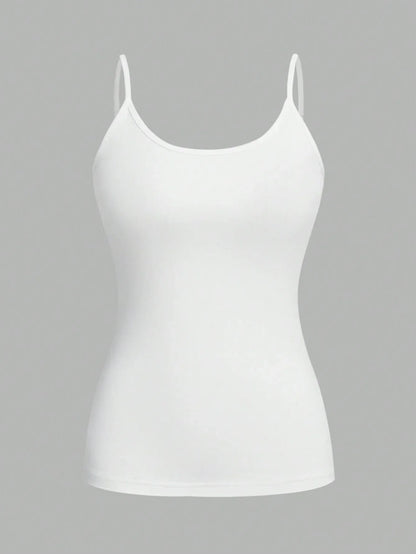 4 pcs Women Solid Color  Camisoles Vest Women Tank Tops Female Summer Sexy Strap Basic Tops Sleeveless Camisole T-shirt