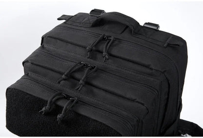 45L Tactical Backpack survival Bag Hunting MOLLE Backpack GYM For Men EDC Outdoor Hiking Rucksack Witch Bottle Holder