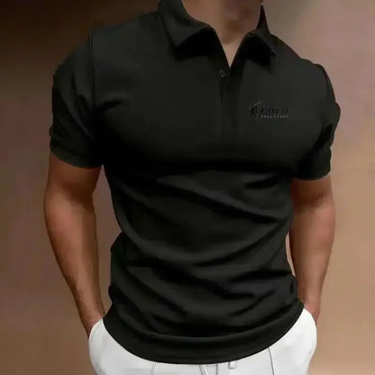 Printed Short-sleeved Audi RS Performance Racing Car Peripheral POLO Shirt Custom-made Short-sleeved Cotton T-shirt for Men