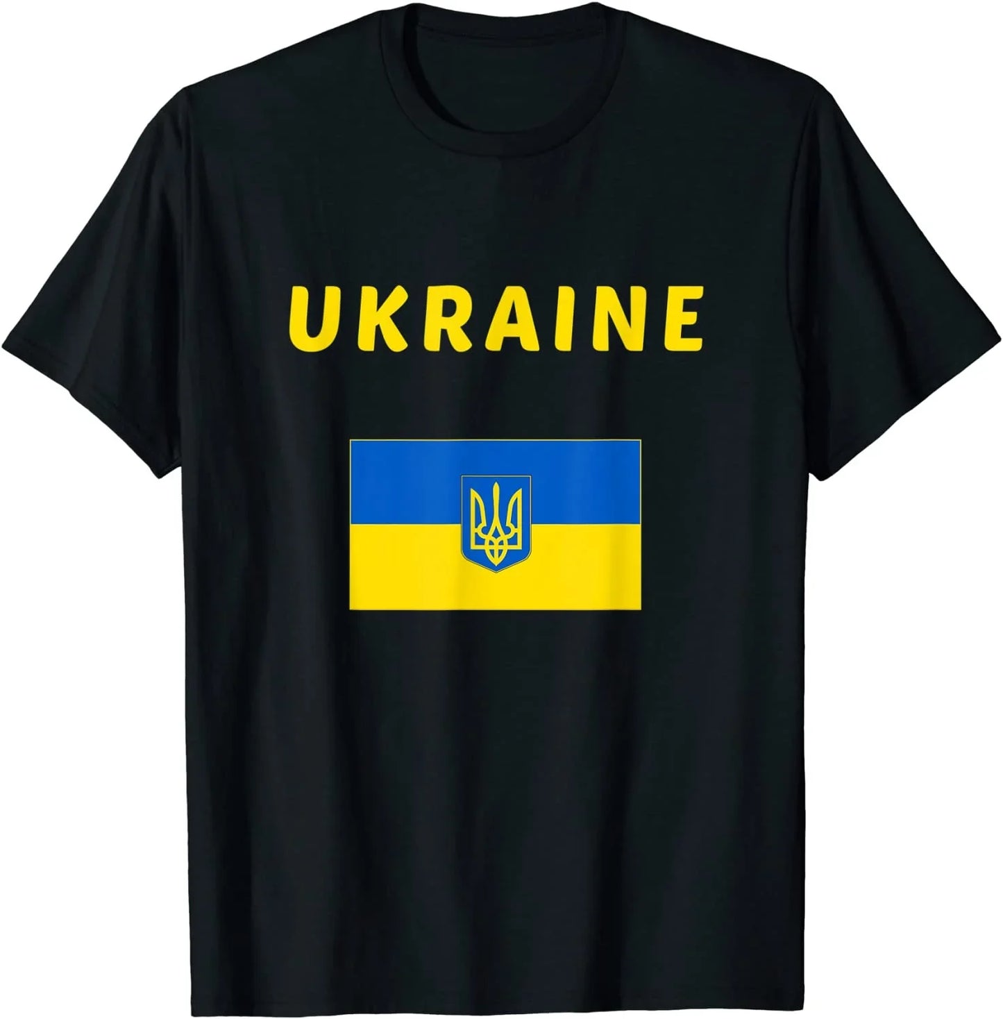 May Live in USA Story Began in Ukraine Flag T-Shirt