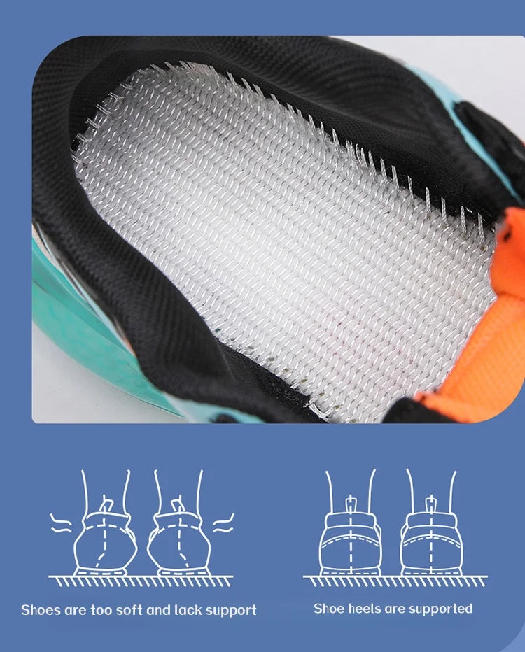 Boys leather lightweight winter sports shoes children's basketball running shoes spring and autumn new rubber soles