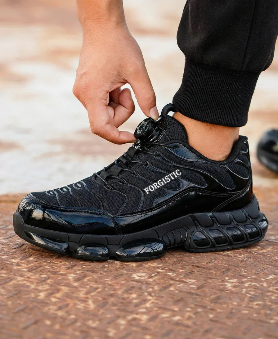 Fashion Safety Protective Shoes Men Safety Shoes Anti-smash Anti-puncture Work Shoes Steel Toe Men Comfortable Work Boots