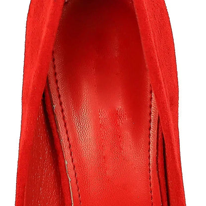 Women 9cm High Heels Daily Party Colorful Suede Pumps Female Scarpins Stiletto Evening Banquet Red Yellow Shoes Plus Size 34-43