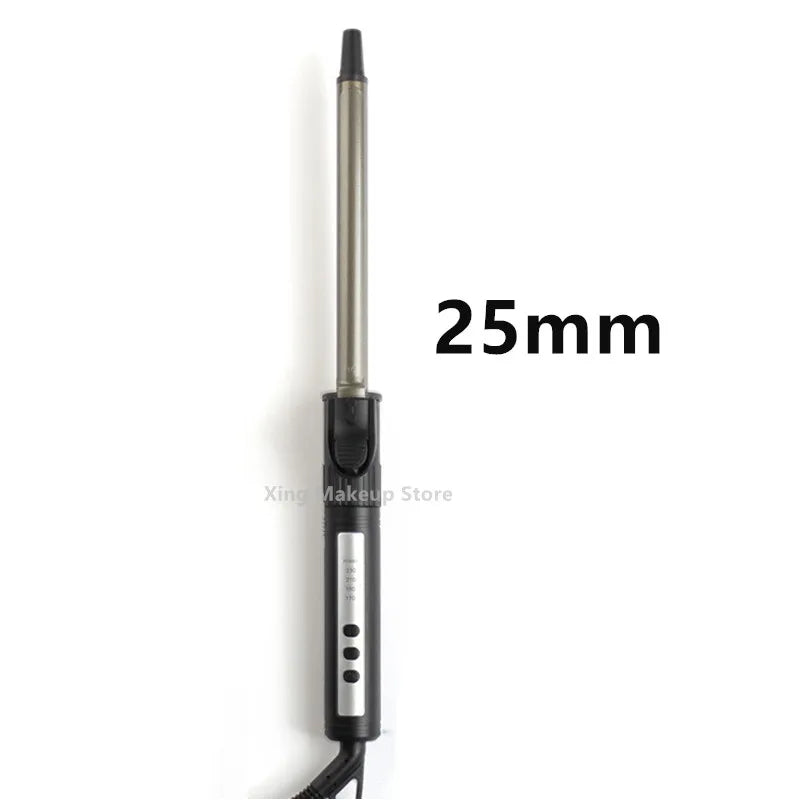 9/19/25/28/32mm ProfessionalAutomatic Rotating Curling Iron Temperature Display Ceramic Hair Curler Hair Curler Anti Scalding