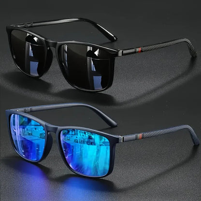 Luxury Square Vintage Polarized Cycling Sunglasses Men Women Fashion Travel Driving Fishing Sun Glasses Male Eyewear UV400