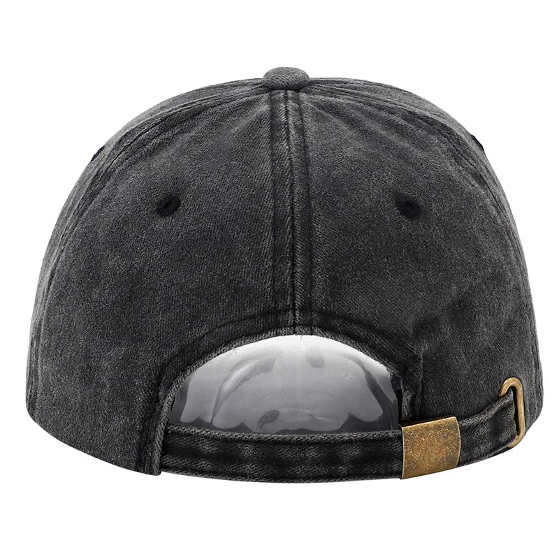 Bad Hair Day Washed Black Baseball Cap female male Snapback Hat