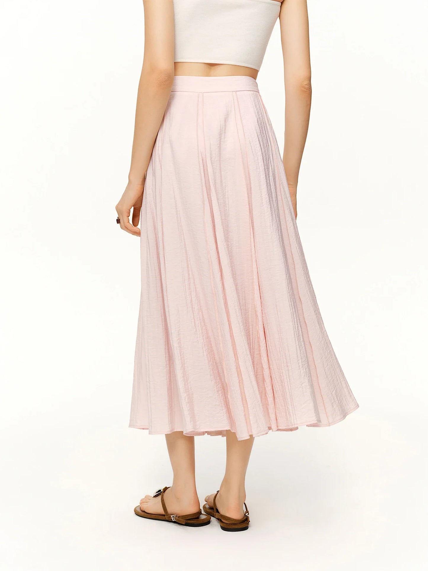 Women's 3D Tailored Patchwork Bateau Skirt Spring 2026 New Arrival Fashionable and Versatile Skirts for Every Occasion