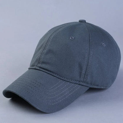 Oversize Baseball Caps 100% Cotton Summer Sports Sun Hats for Women Men Big Head Plain Large Snapback Cap Unisex