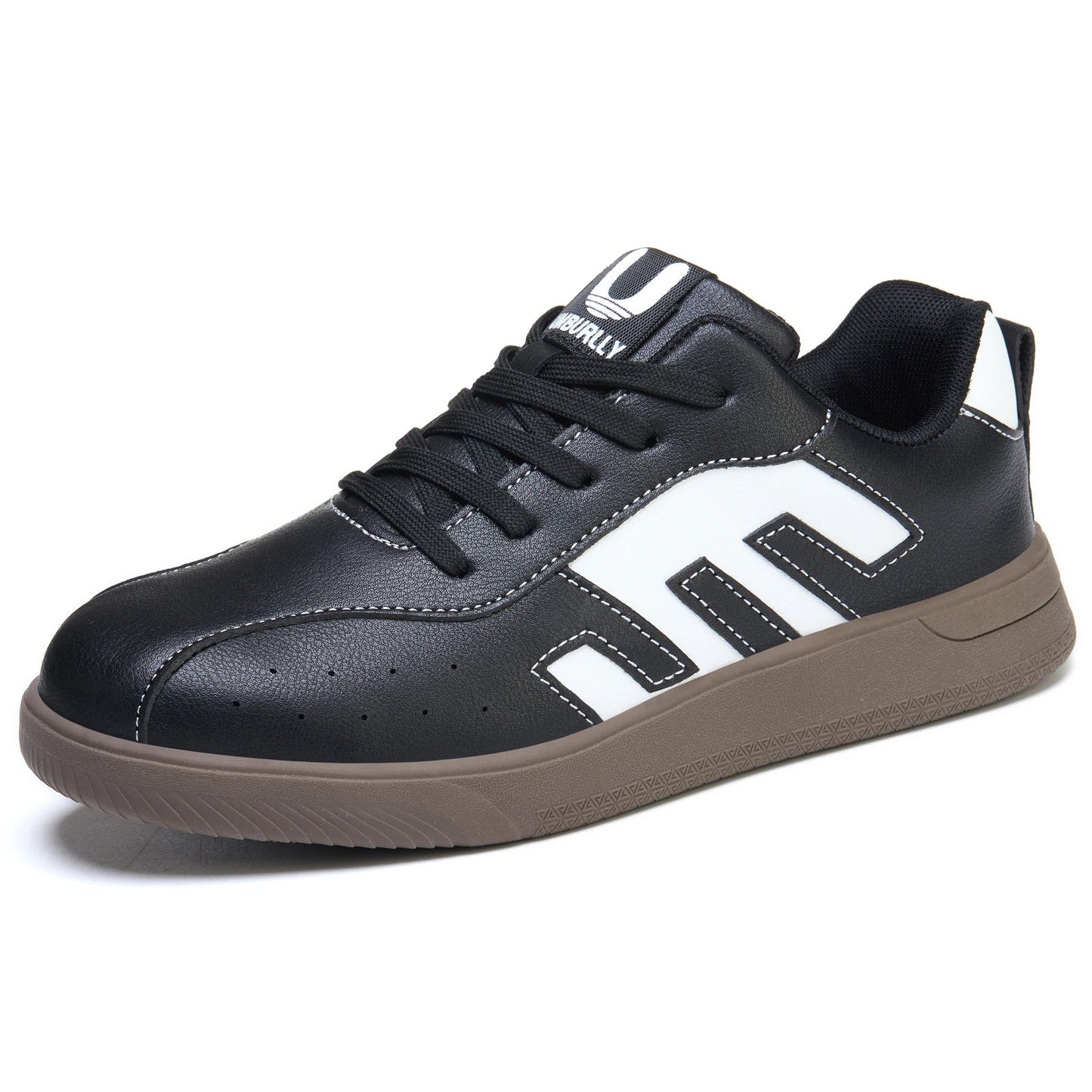 Ladies Safety Shoes Steel Toe Anti- Crush Lightweight Kevlar Work Shoes Fashionable Black And White Casual Protection Footwear
