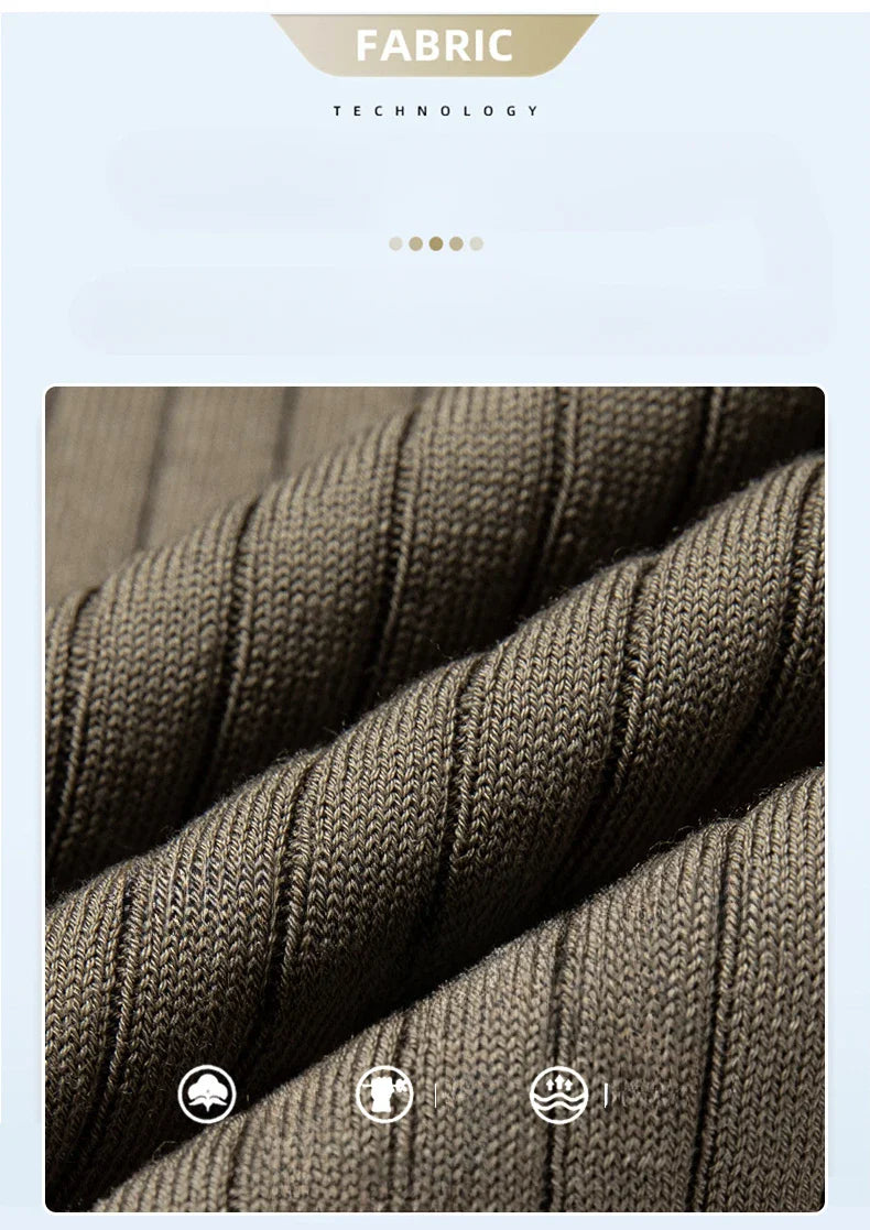 Mulberry Silk Men's Short-Sleeved Shirt, Slim Fit Summer Business Gentleman Men's Polo Shirt in 2024, High-End Knitwear