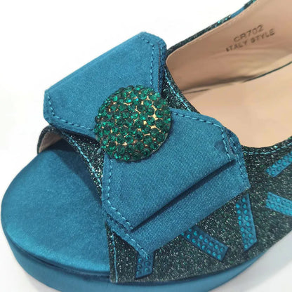 Sapatos e bolsas italianos combinando 2024, festa feminina de salto para cor café, design italiano, casamento, sapatos de tamanho maior