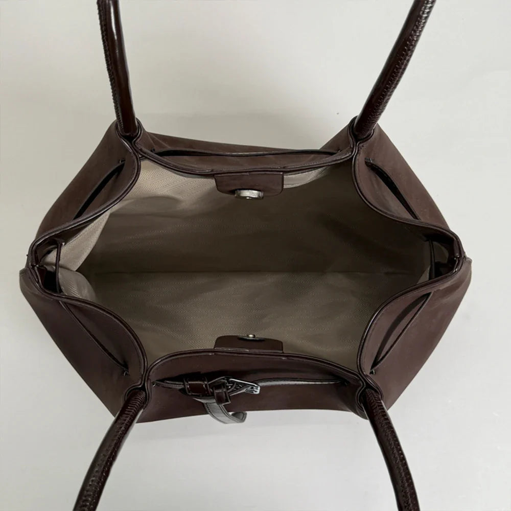 Retro Underarm Bag for Women, New Trendy Fashion, Casual Commuter Tote Bag, Large Capacity Shoulder Bag