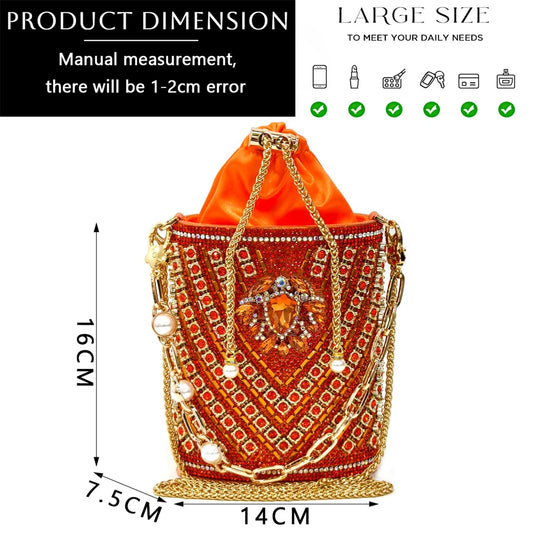 Italian Shoes and Bags Matching Set 2024 Nigerian Heel Party for Women Orange Colour Italian Design Wedding INS 2024