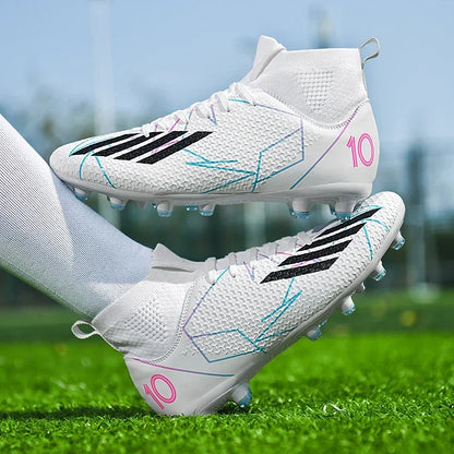 New Professional Football Boots Match Sport Sneakers Unisex Soccer Shoes Outdoor Non-slip Drop Shipping Training Sport Futsal