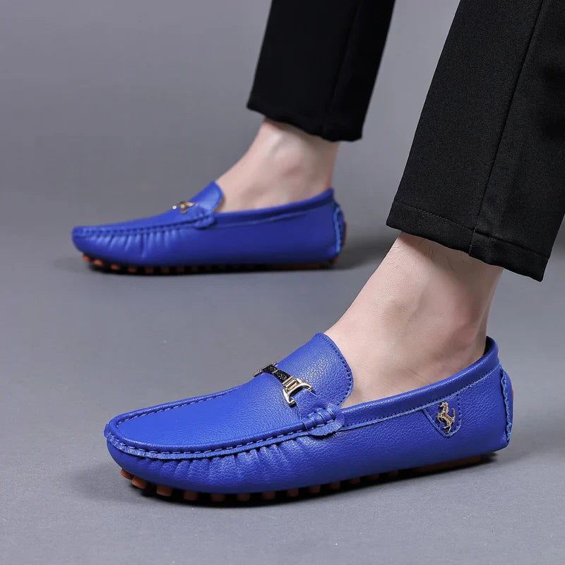 Men Loafers Shoes Formal Dress Shoes Business Casual Shoes for Men Wedding Party Office Shoes Soft PU Leather Loafers Men