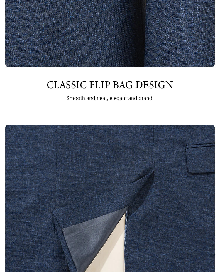 High Quality Male Groom Wedding Blazers Slim fit casual evening gown Business Office Men's Suits