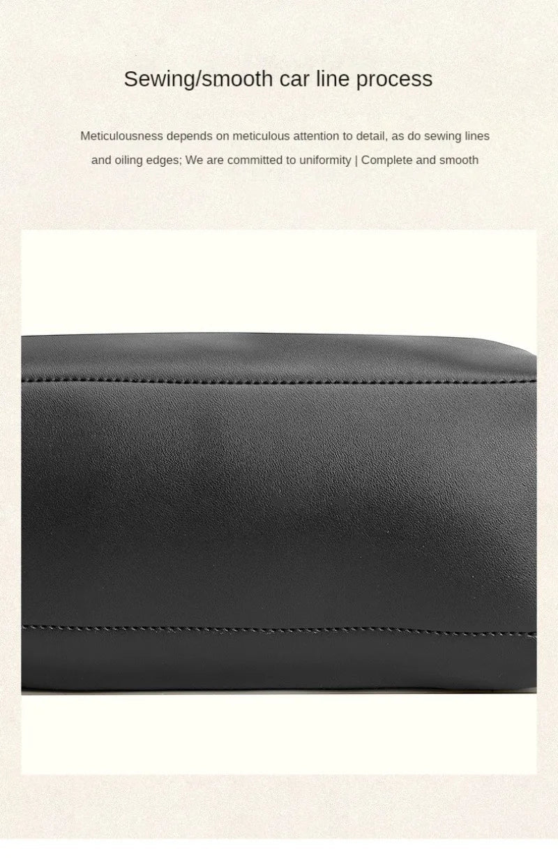 2025 New Fashion Women's Tote Bag High-end Large Capacity Bucket Bag Soft Leather Multifunctional Practical Crossbody Bag Cabas